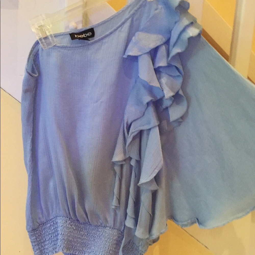 **SOLD**Bebe One Shoulder Blouse
